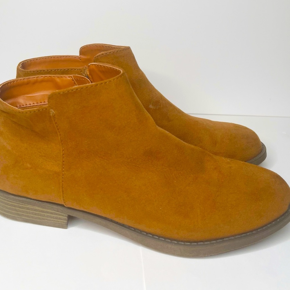 Faux Suede Booties